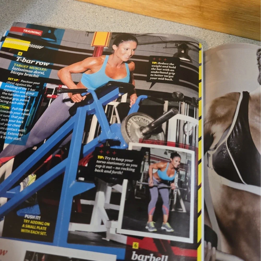 2012 June Oxygen Magazine Chady Dunmore Cover Jamie Eason Column 2012 Arnold